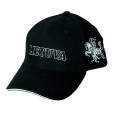 Black Sun Cap with Vytis
